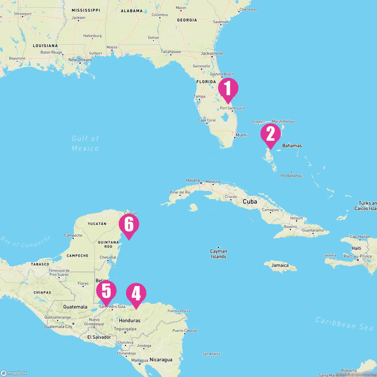 7 Night Caribbean: Great Stirrup Cay & Harvest Caye (Port Canaveral Roundtrip)