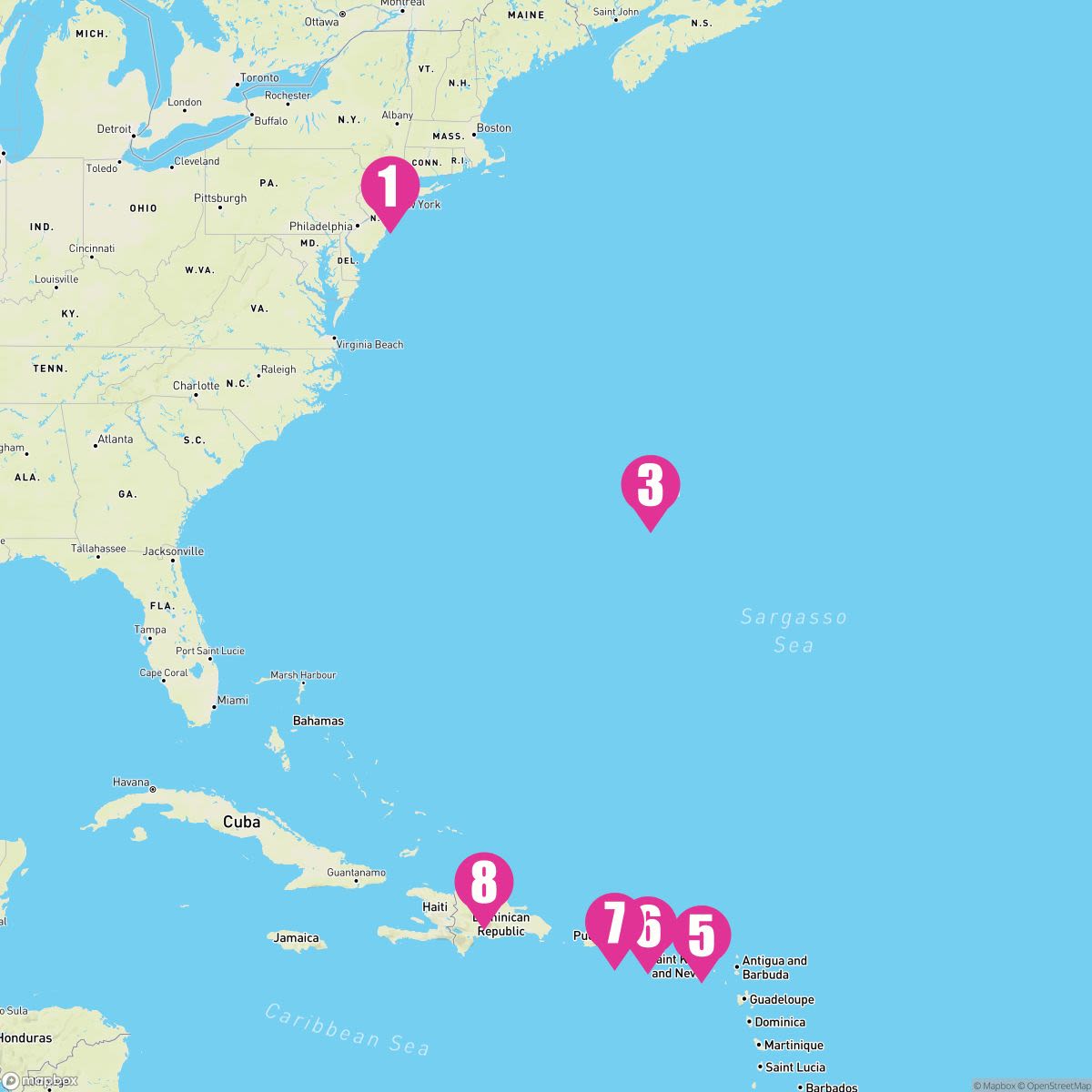 10 Night Bermuda & Turks & Caicos (New York Roundtrip)