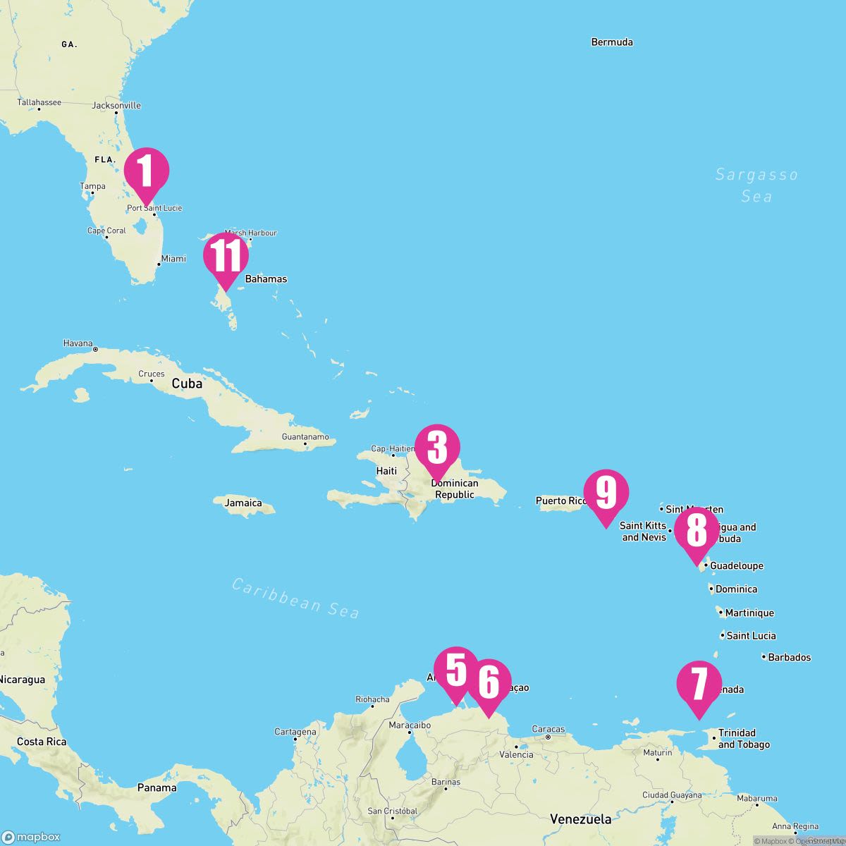 11 Night Caribbean: Curacao & Aruba (Port Canaveral Roundtrip)