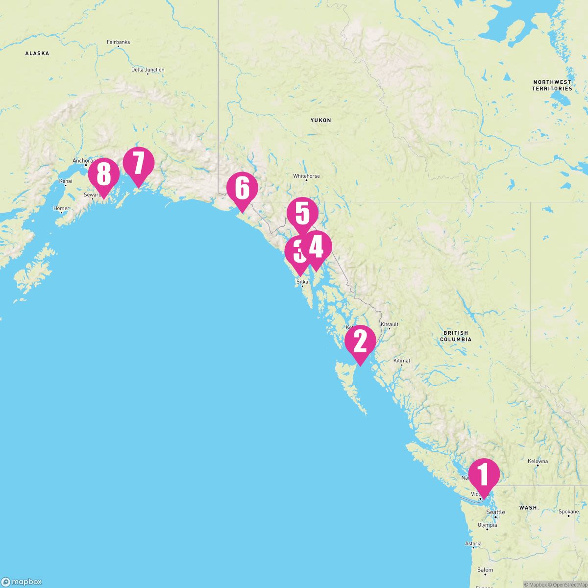 7 Night Alaska: Hubbard Glacier & Skagway (Vancouver To Whittier)