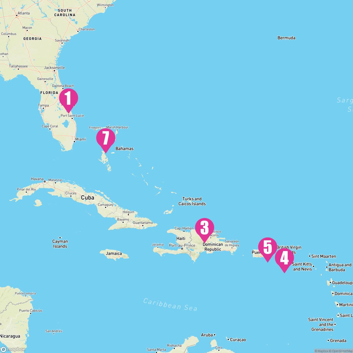 7 Night Caribbean: Great Stirrup Cay & Dominican Republic (Port Canaveral Roundtrip)