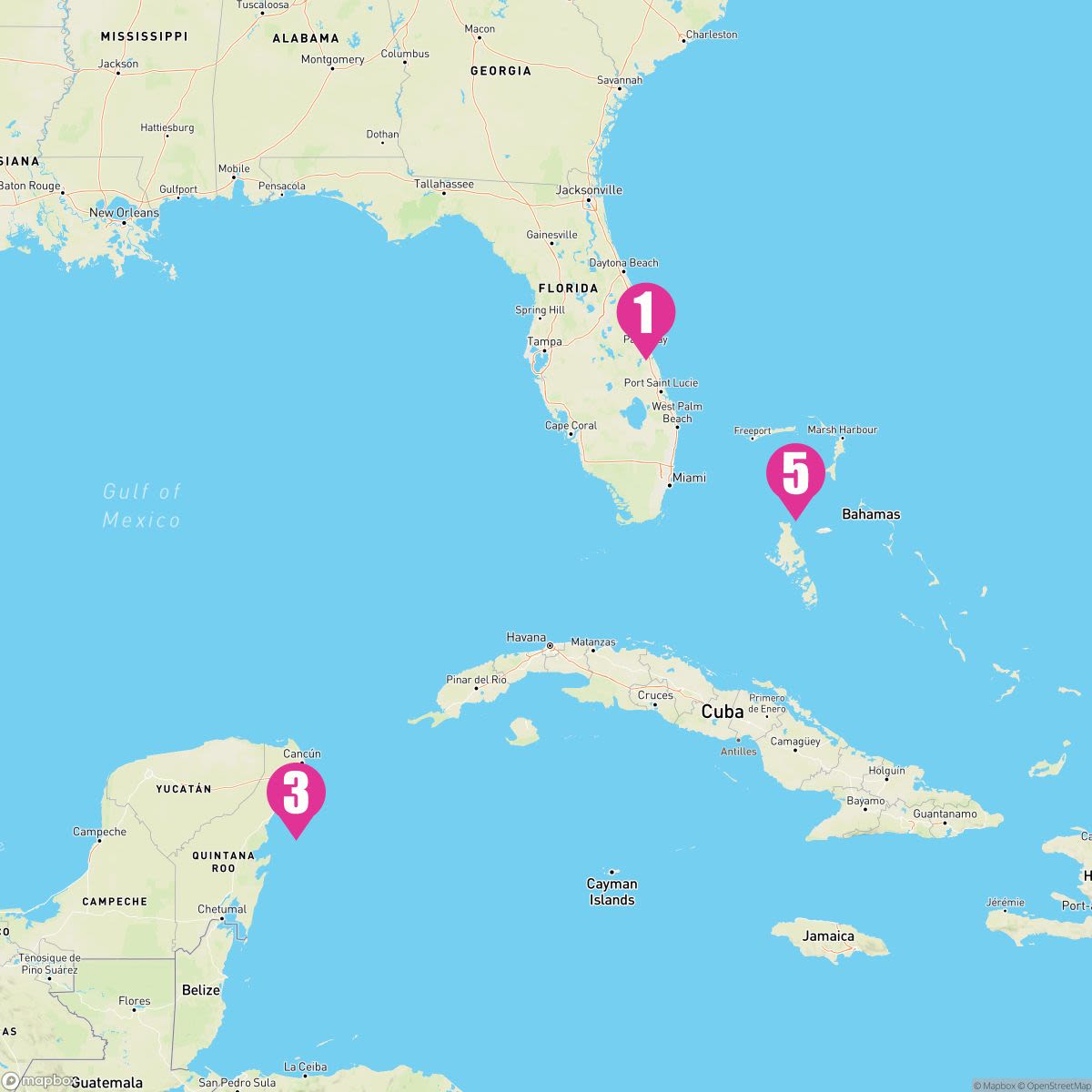 5 Night Caribbean: Great Stirrup Cay & Cozumel (Port Canaveral Roundtrip)