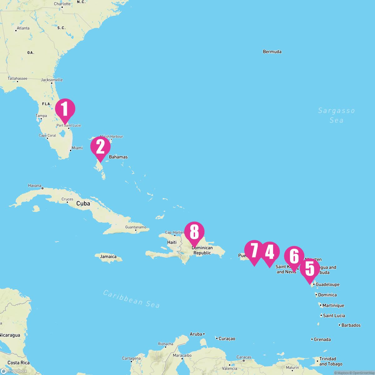 9 Night Caribbean: Dominican Republic & Antigua (Port Canaveral Roundtrip)