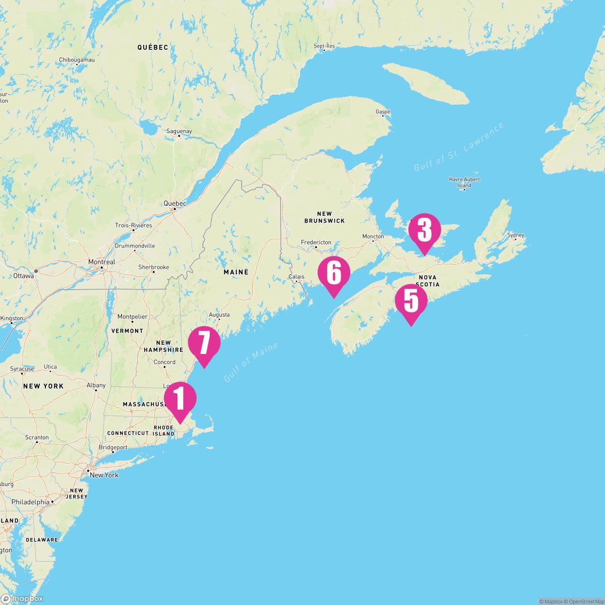 7 Night Canada & New England: Halifax & Portland (Boston Roundtrip)