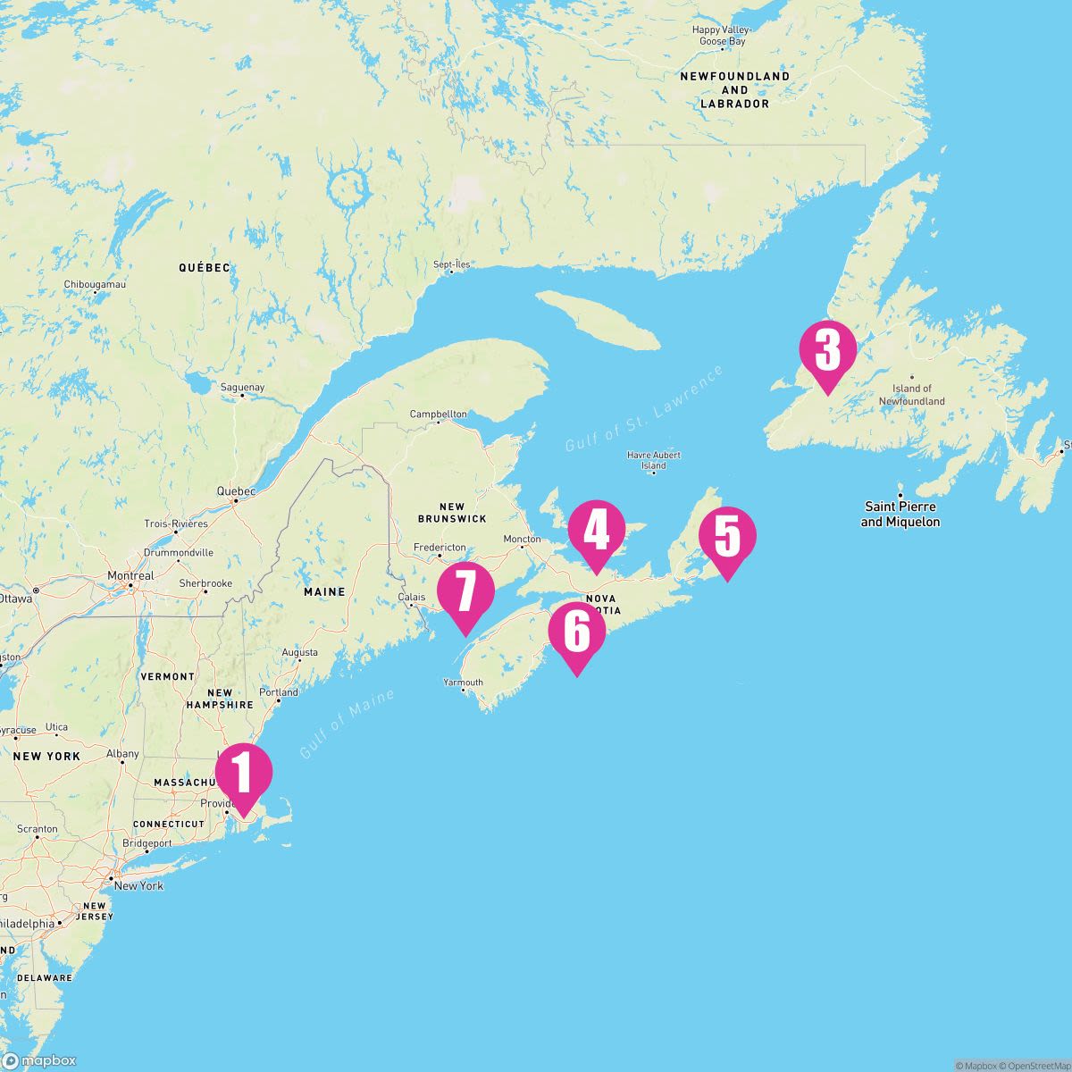 7 Night Canada & New England: Halifax & St. John (Boston Roundtrip)