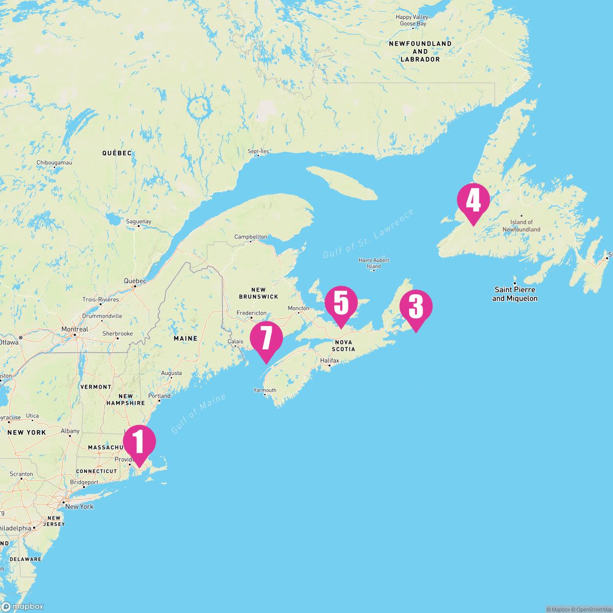 7 Night Canada & New England: St. John & Sydney (Boston Roundtrip)