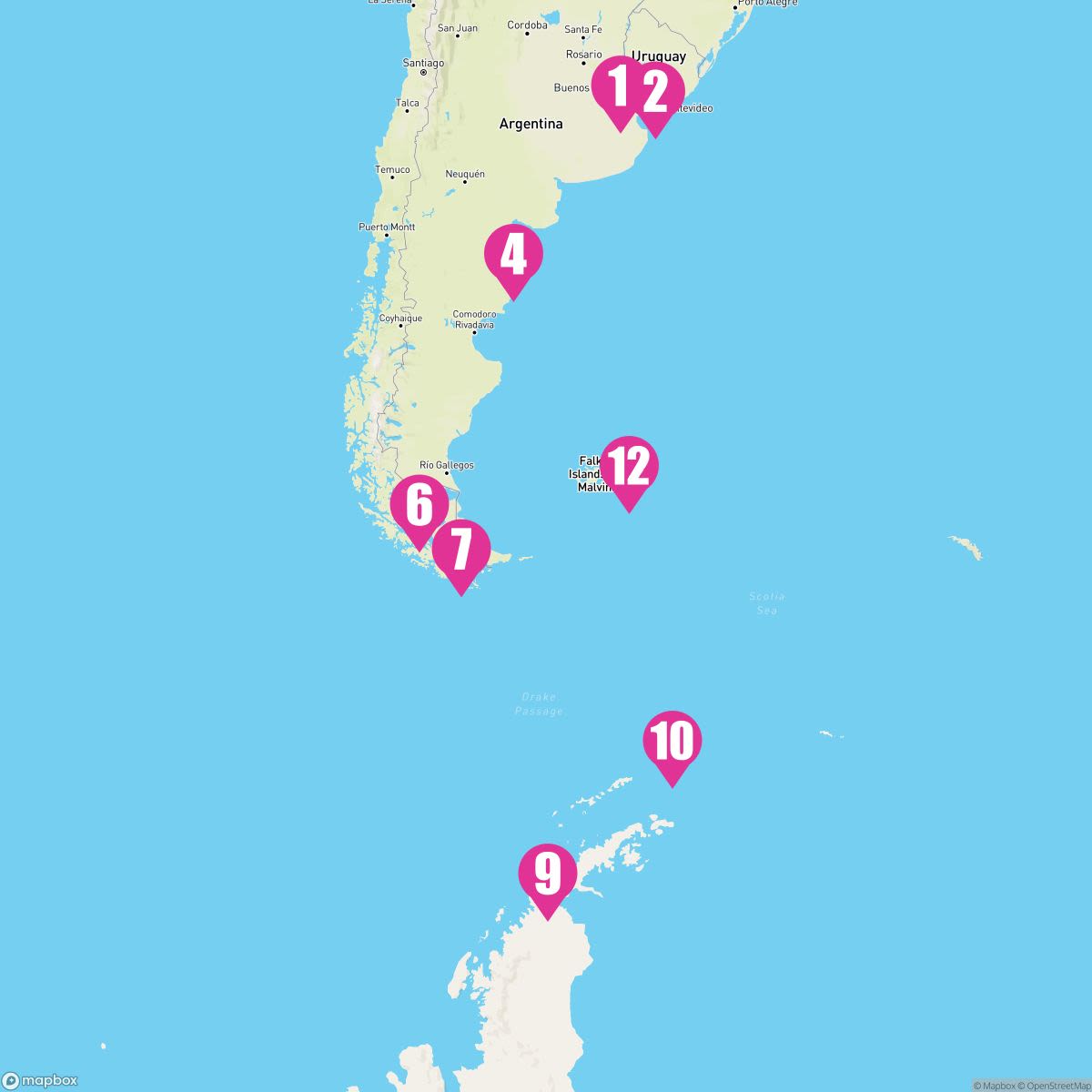 14 Night Antarctica & South America (Buenos Aires Roundtrip)
