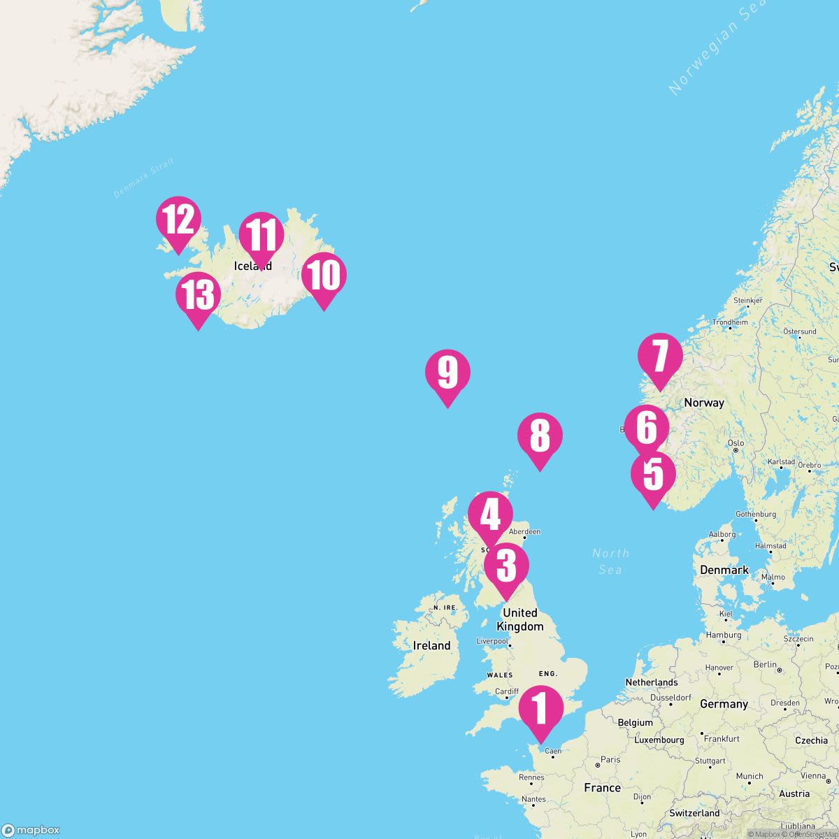 Europe: Norway & Iceland