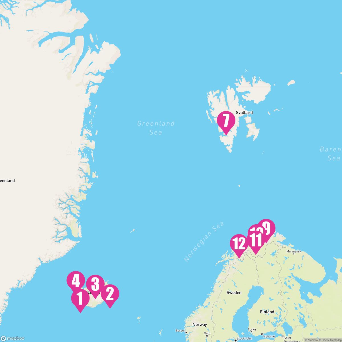 11 Night Iceland: Alta Akureyri & Honningsvag (Reykjavik To Tromso)