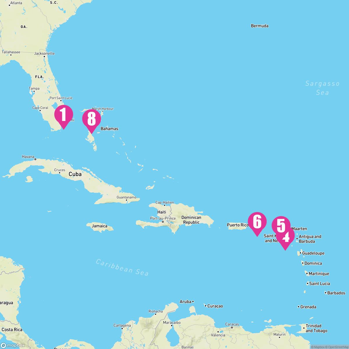 8 Night Eastern Caribbean & Perfect Day (Ft. Lauderdale Roundtrip)