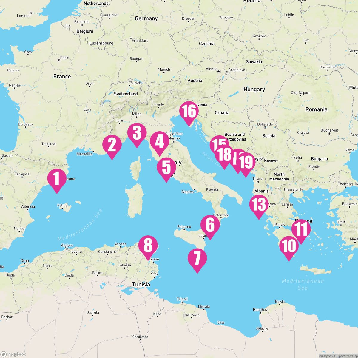 20 Night Traversing Antiquities: Riviera Retreat & Dalmatia (Barcelona To Athens)