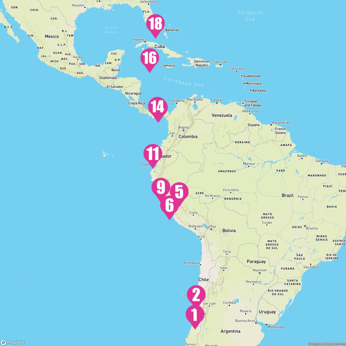 17 Night Inca & Panama Canal Discovery (San Antonio To Ft. Lauderdale)