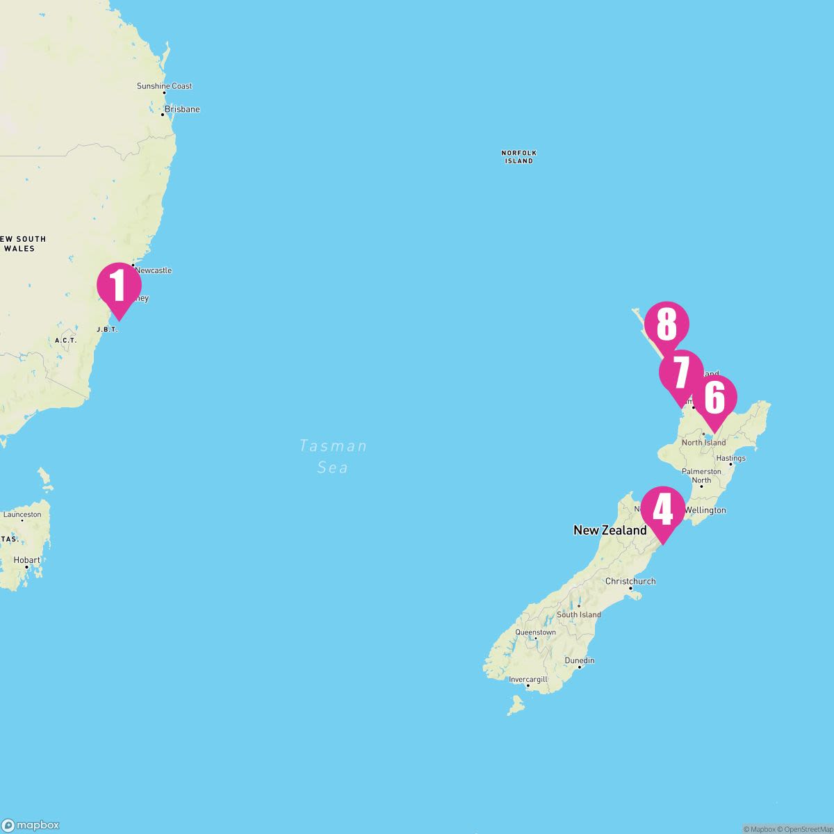 10 Night New Zealand Holiday (Sydney Roundtrip)