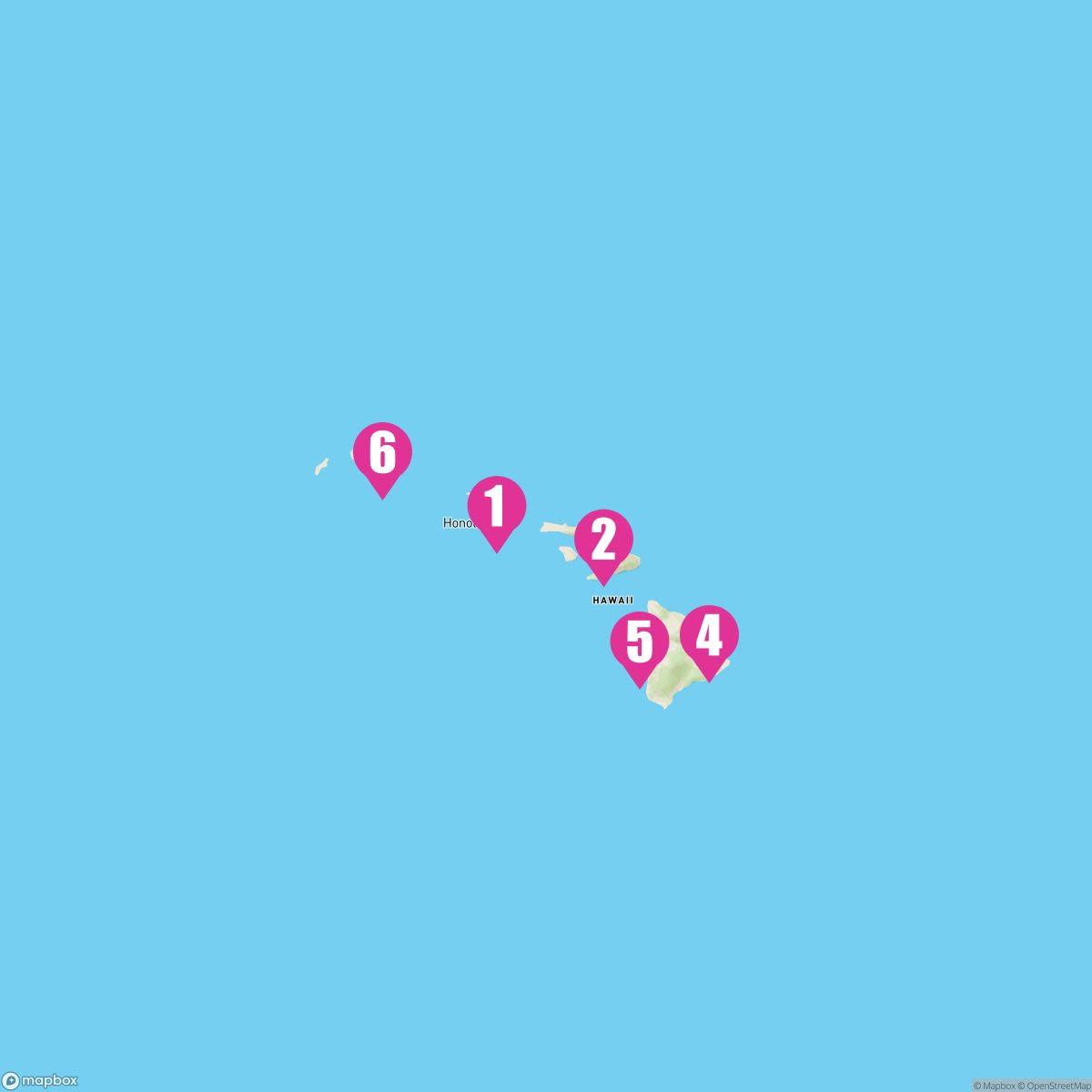 7 Night Hawaii (Honolulu Roundtrip)