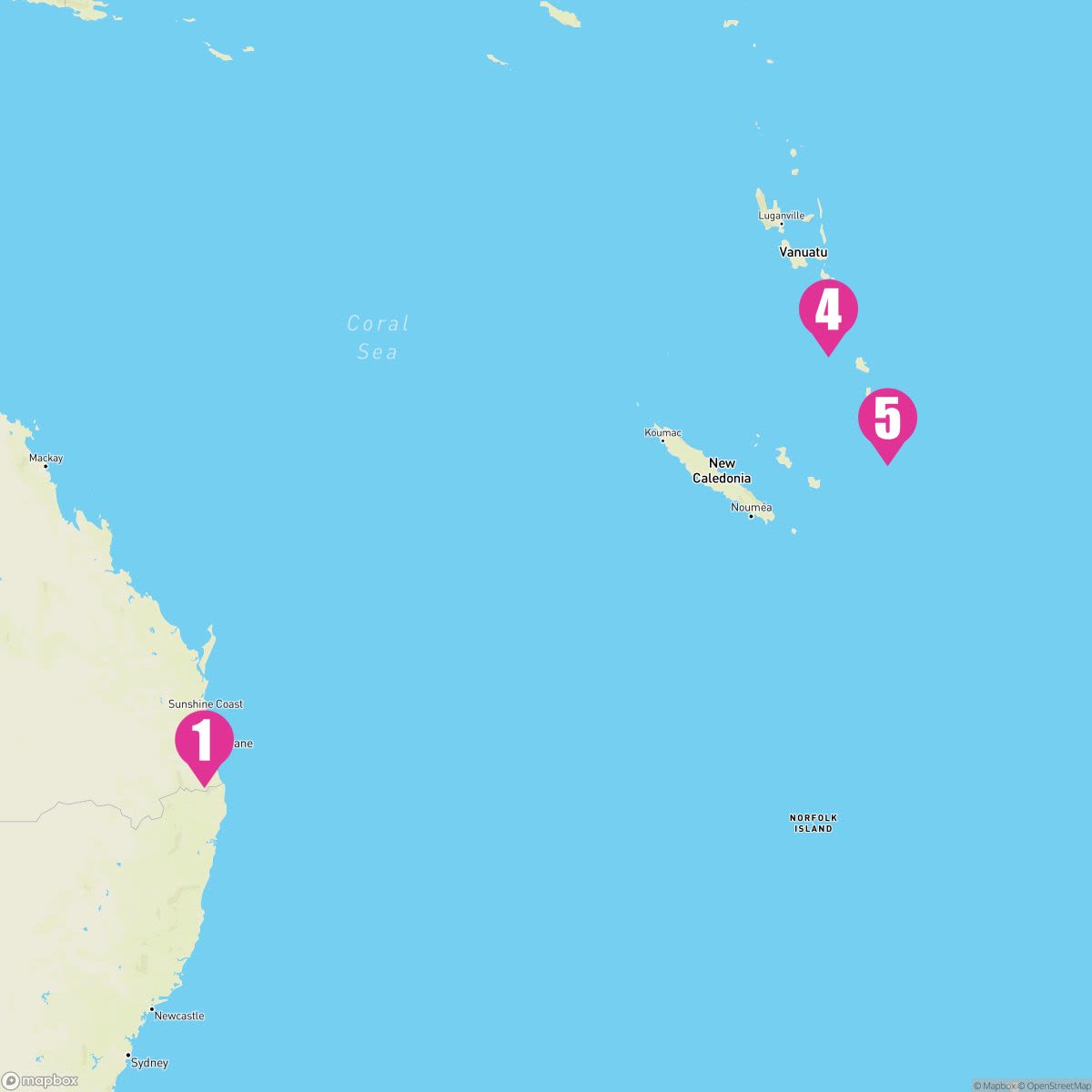 7 Night South Pacific (Brisbane Roundtrip)