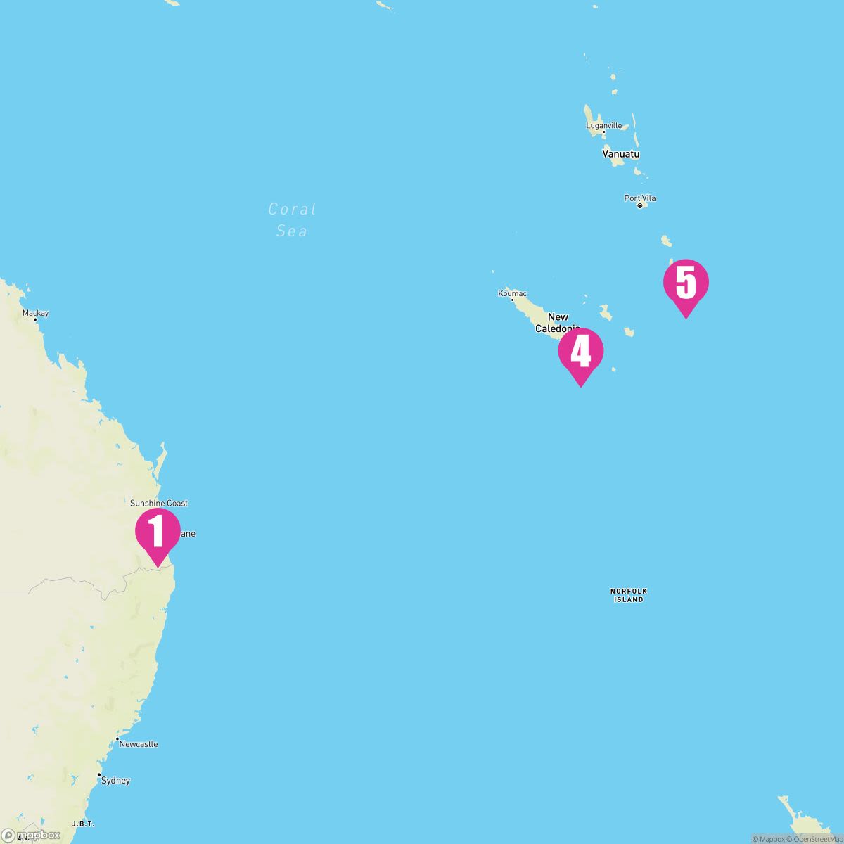 7 Night South Pacific (Brisbane Roundtrip)