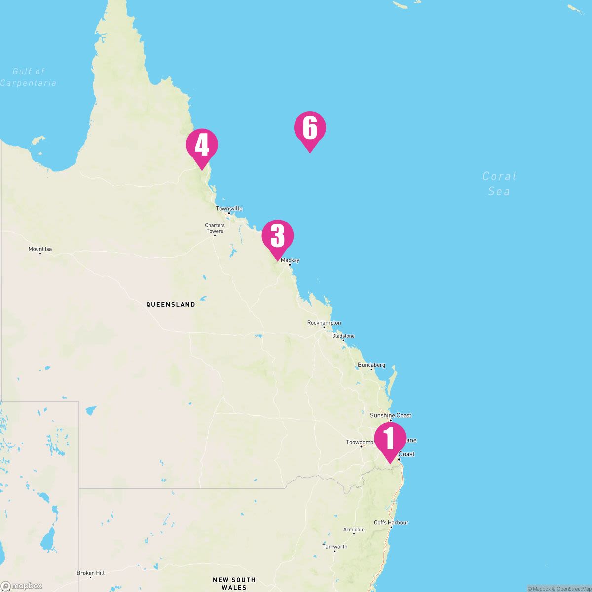 7 Night Queensland (Brisbane Roundtrip)