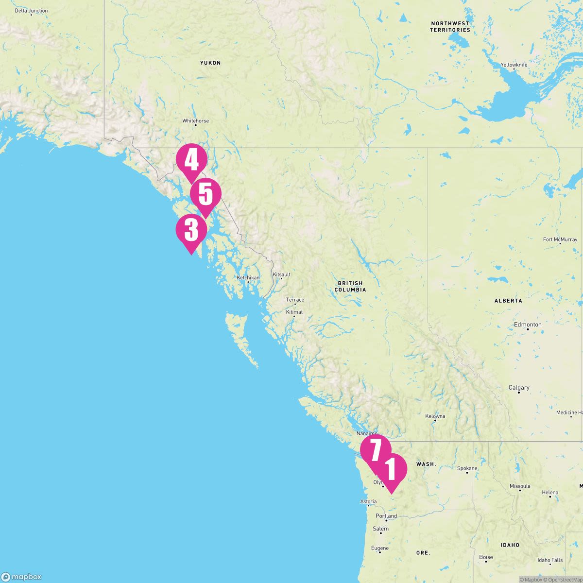 7 Night Alaska Experience (Seattle Roundtrip)