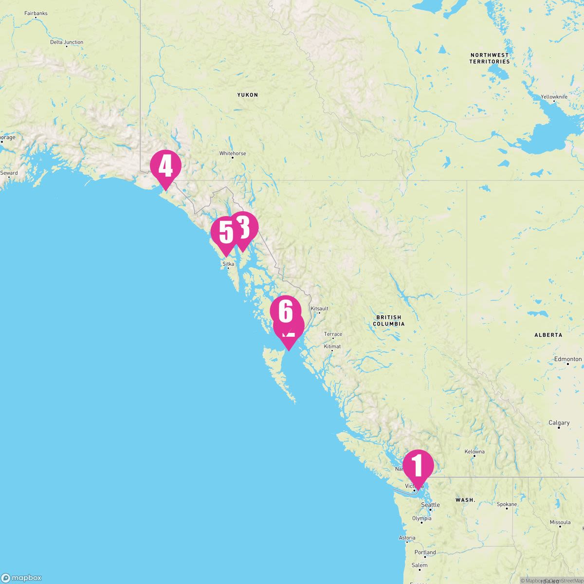7 Night Alaska Glacier (Vancouver Roundtrip)