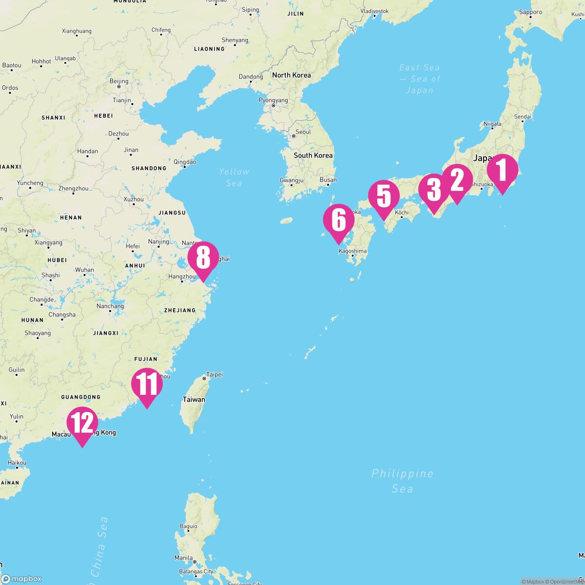 12 Night Riches Of East Asia (Tokyo To Hong Kong)