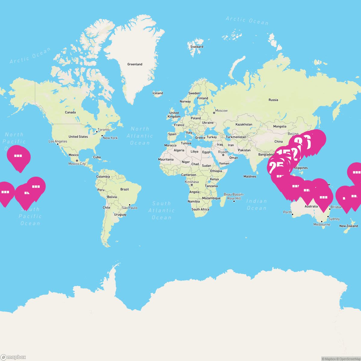 72 Night Asia & Oceania Odyssey (Tokyo To Honolulu)