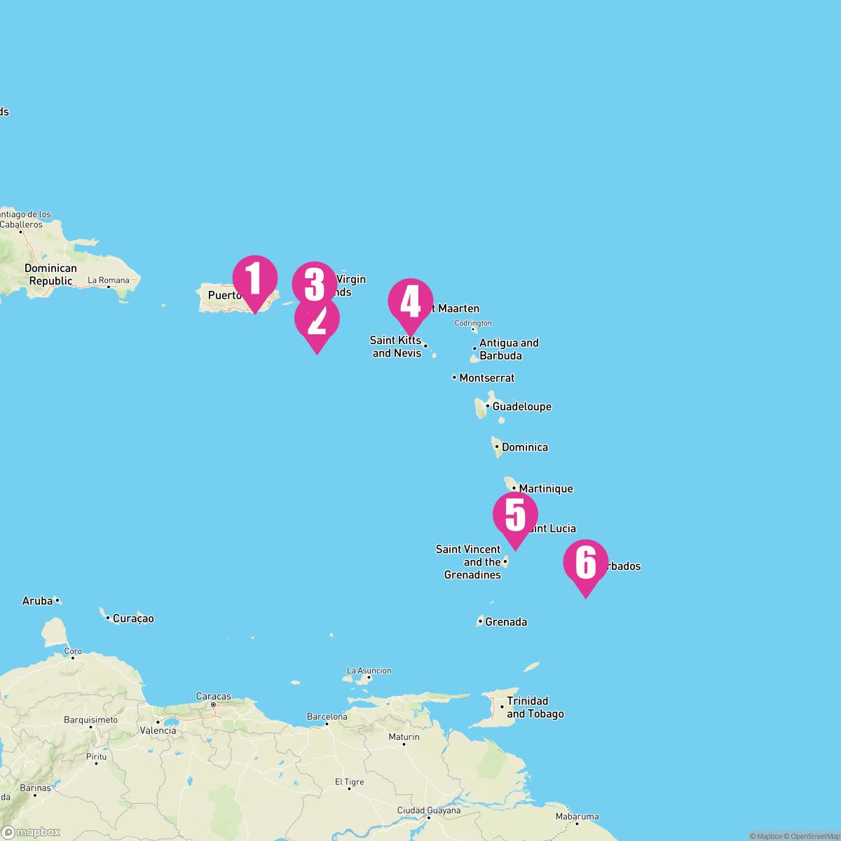 7 Night Southern Caribbean (San Juan Roundtrip)