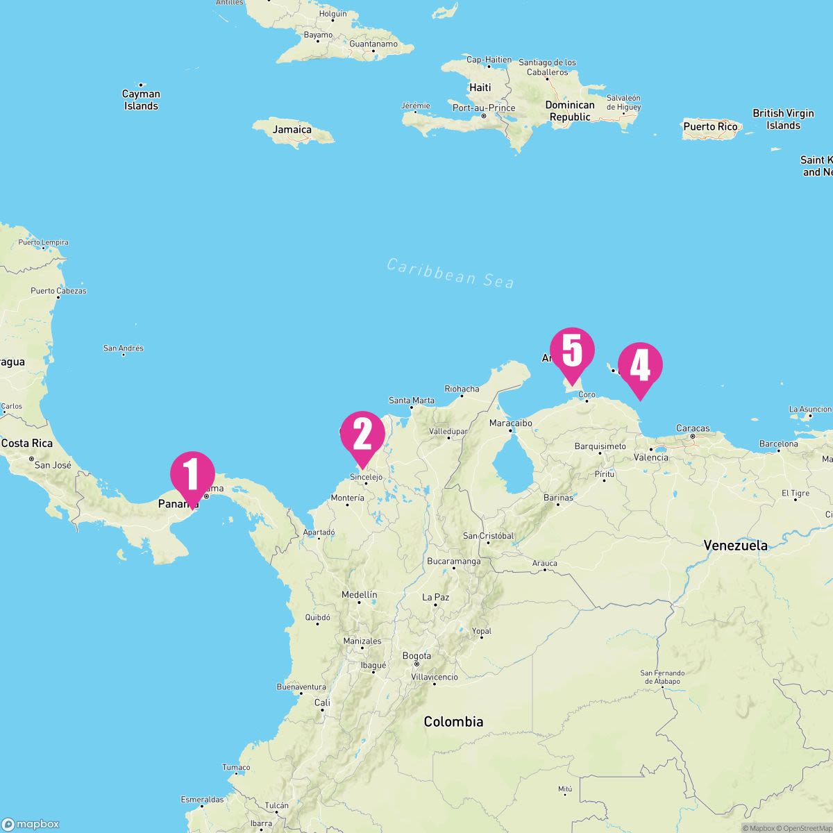 7 Night Southern Caribbean (Colon Roundtrip)
