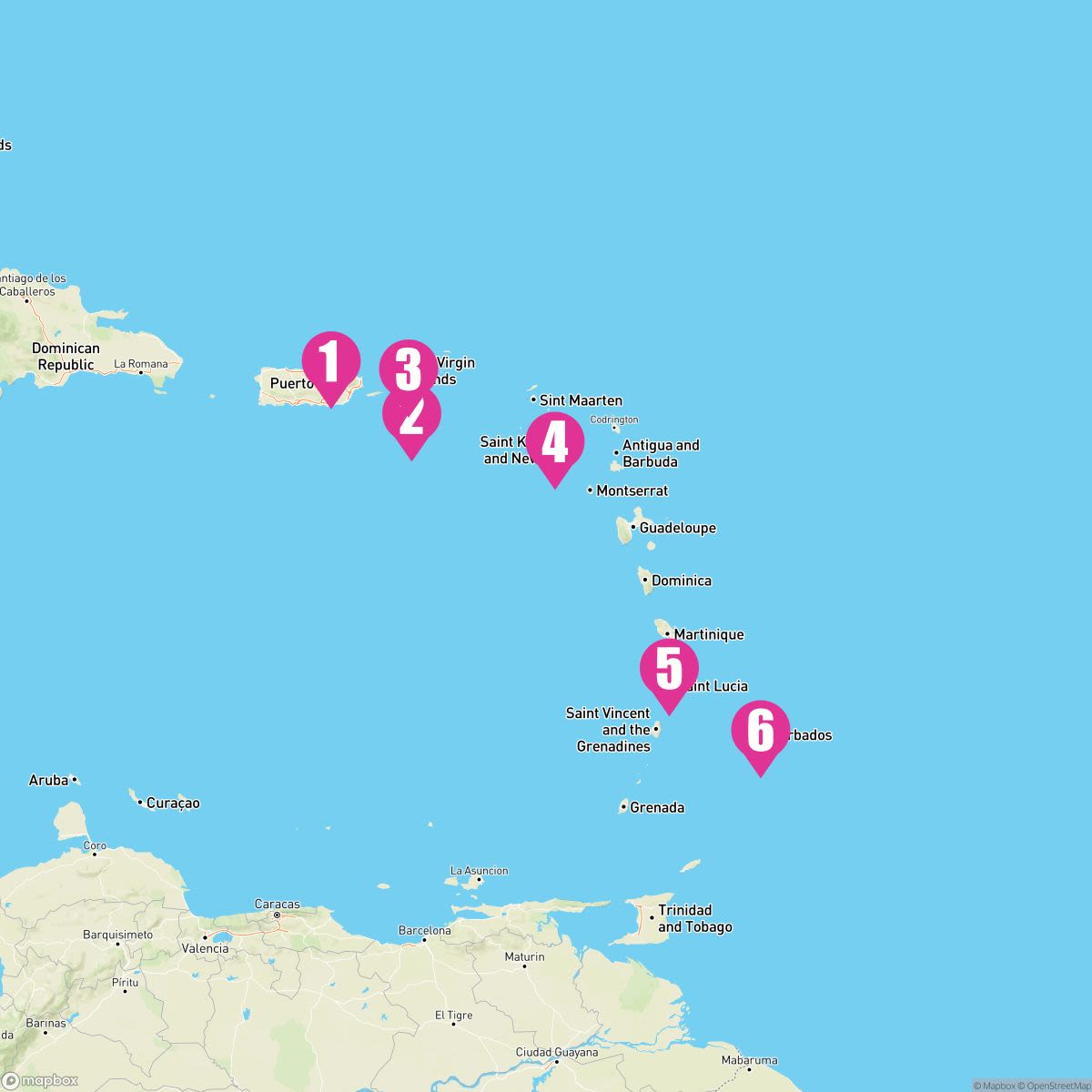 7 Night Southern Caribbean (San Juan Roundtrip)