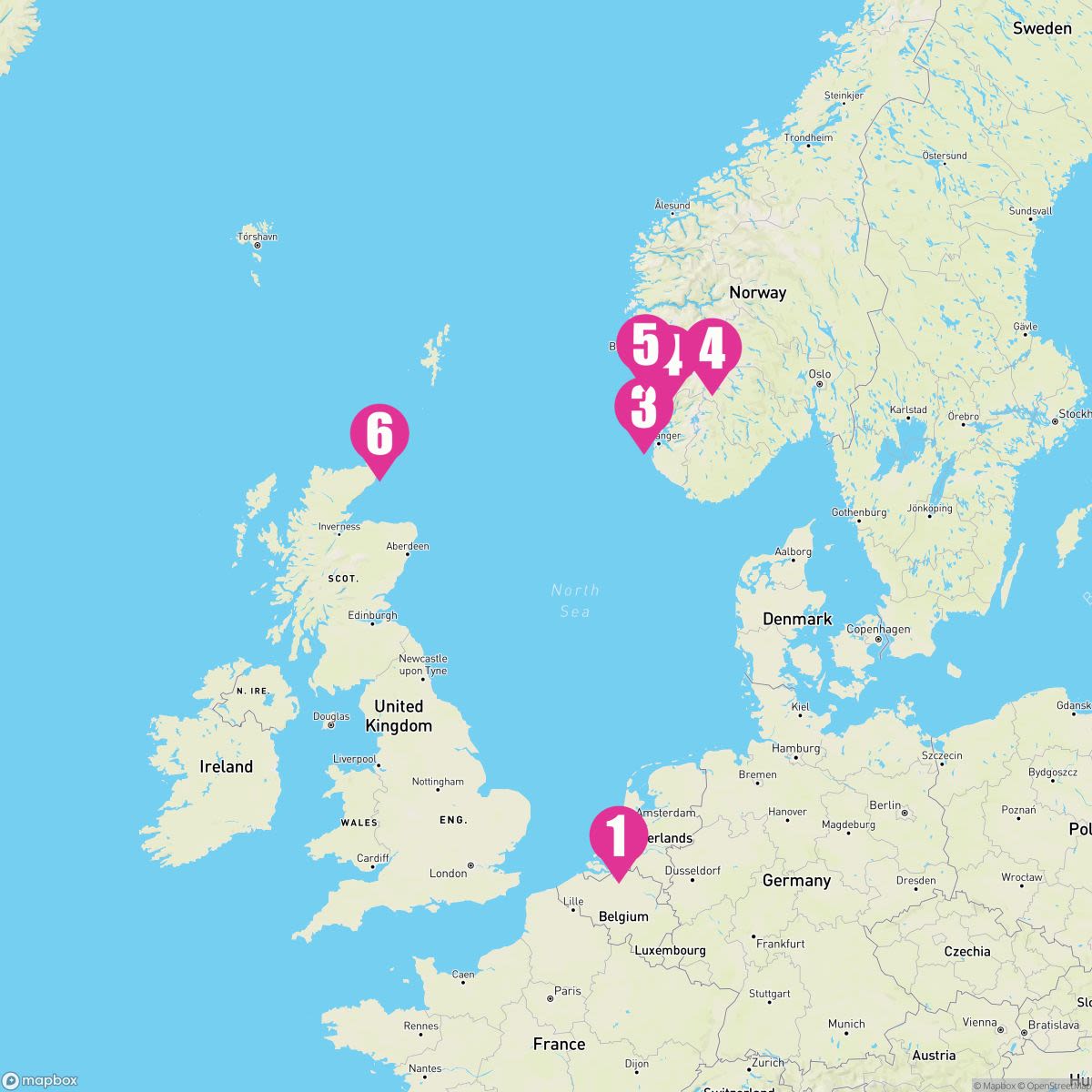 7 Night Norwegian Fjords With Scotland (Rotterdam Roundtrip)