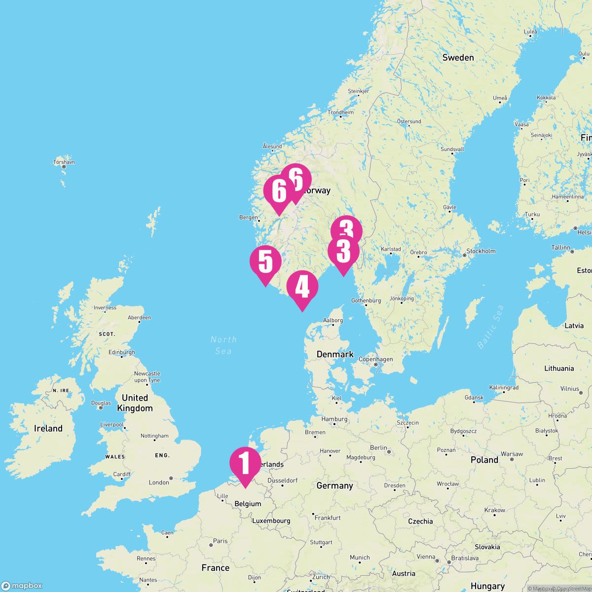 7 Night Norwegian Fjords With Sognefjord (Rotterdam Roundtrip)