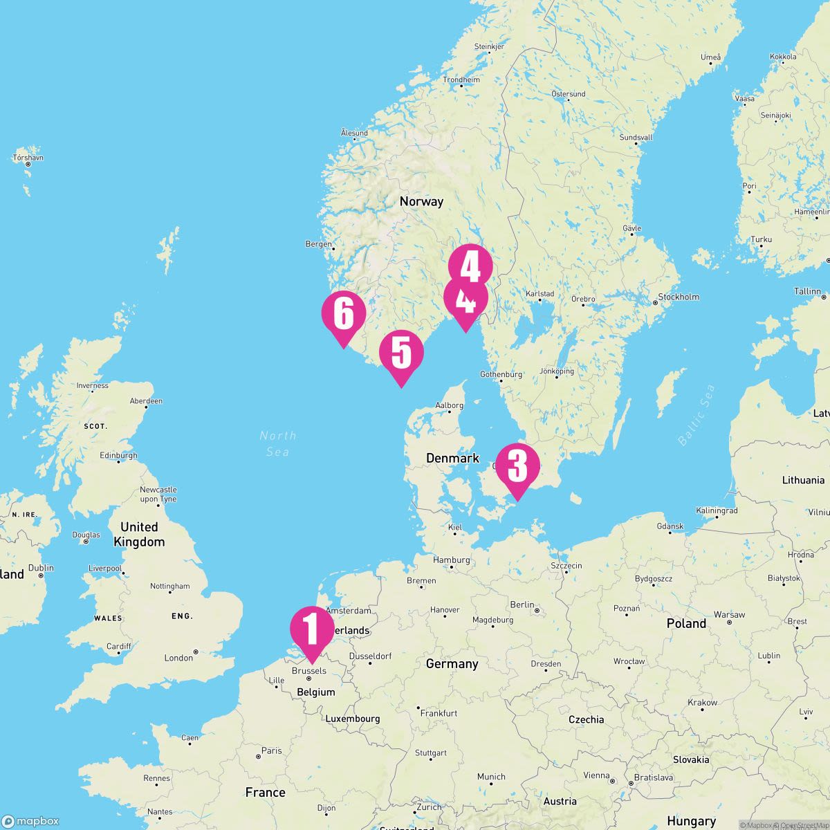 7 Night Norwegian Fjords With Copenhagen (Rotterdam Roundtrip)
