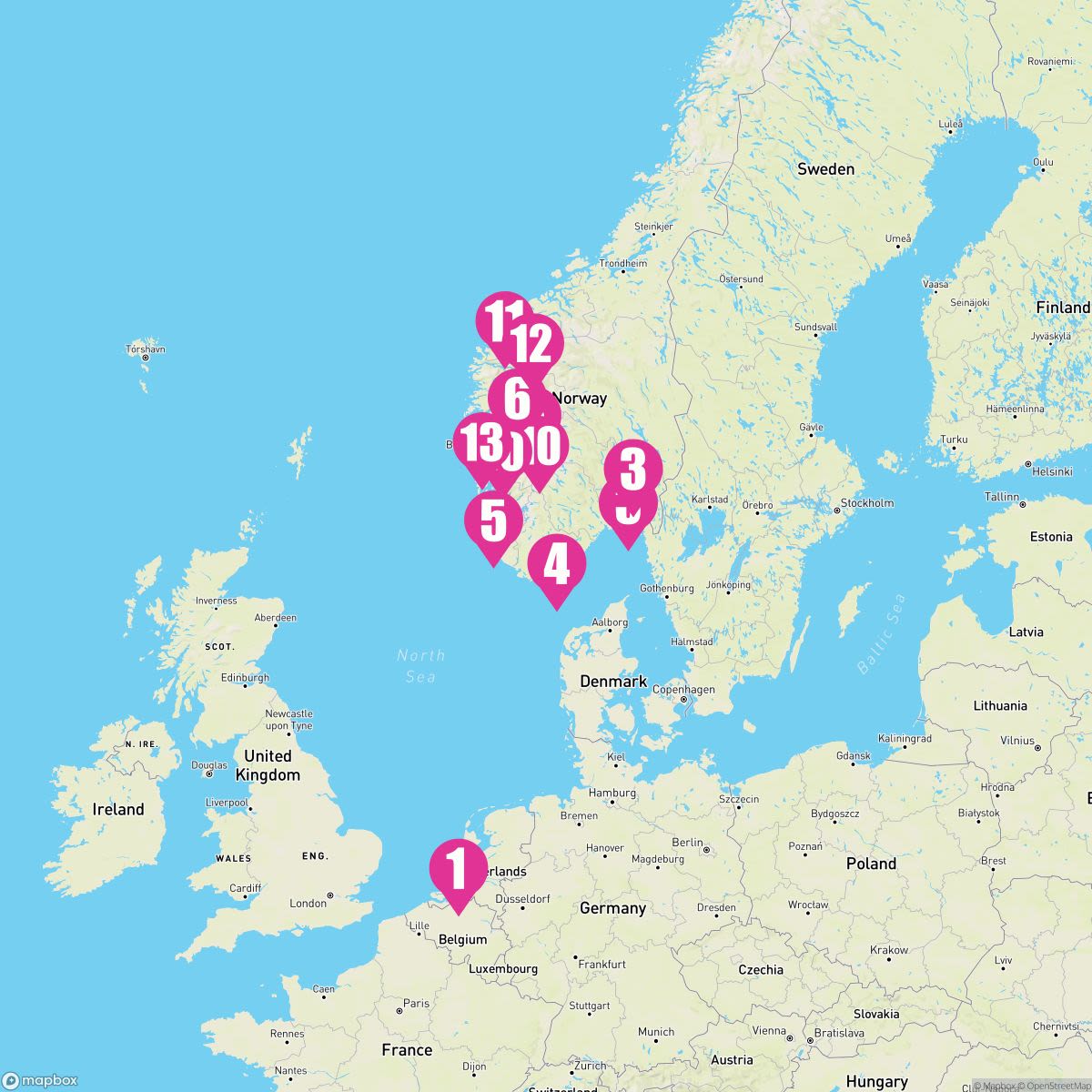 14 Night Best Of Norway (Amsterdam Roundtrip)
