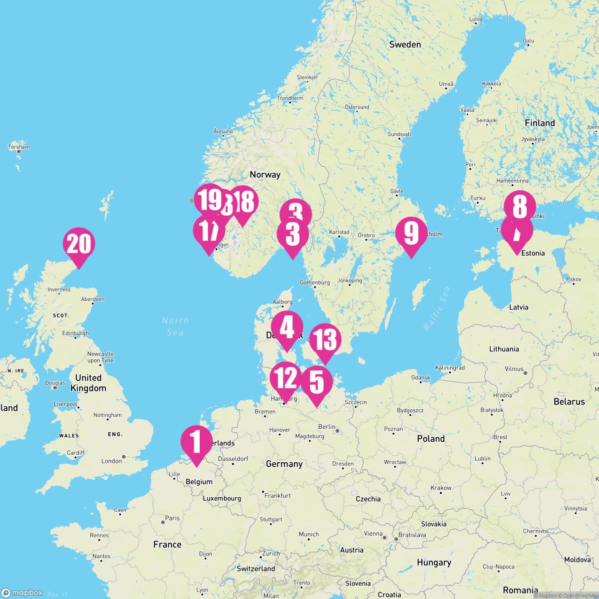 21 Night Capitals & Fjords: Stockholm Overnight & Scotland (Rotterdam Roundtrip)