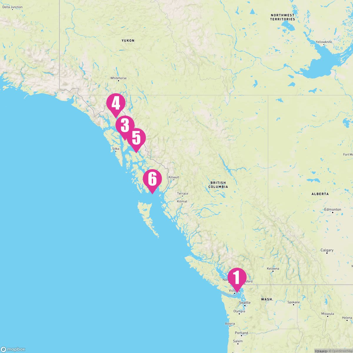 7 Night Alaska Inside Passage (Vancouver Roundtrip)