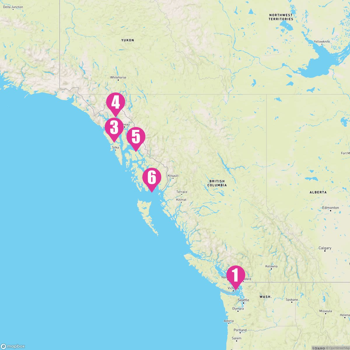 7 Night Alaska Inside Passage (Vancouver Roundtrip)