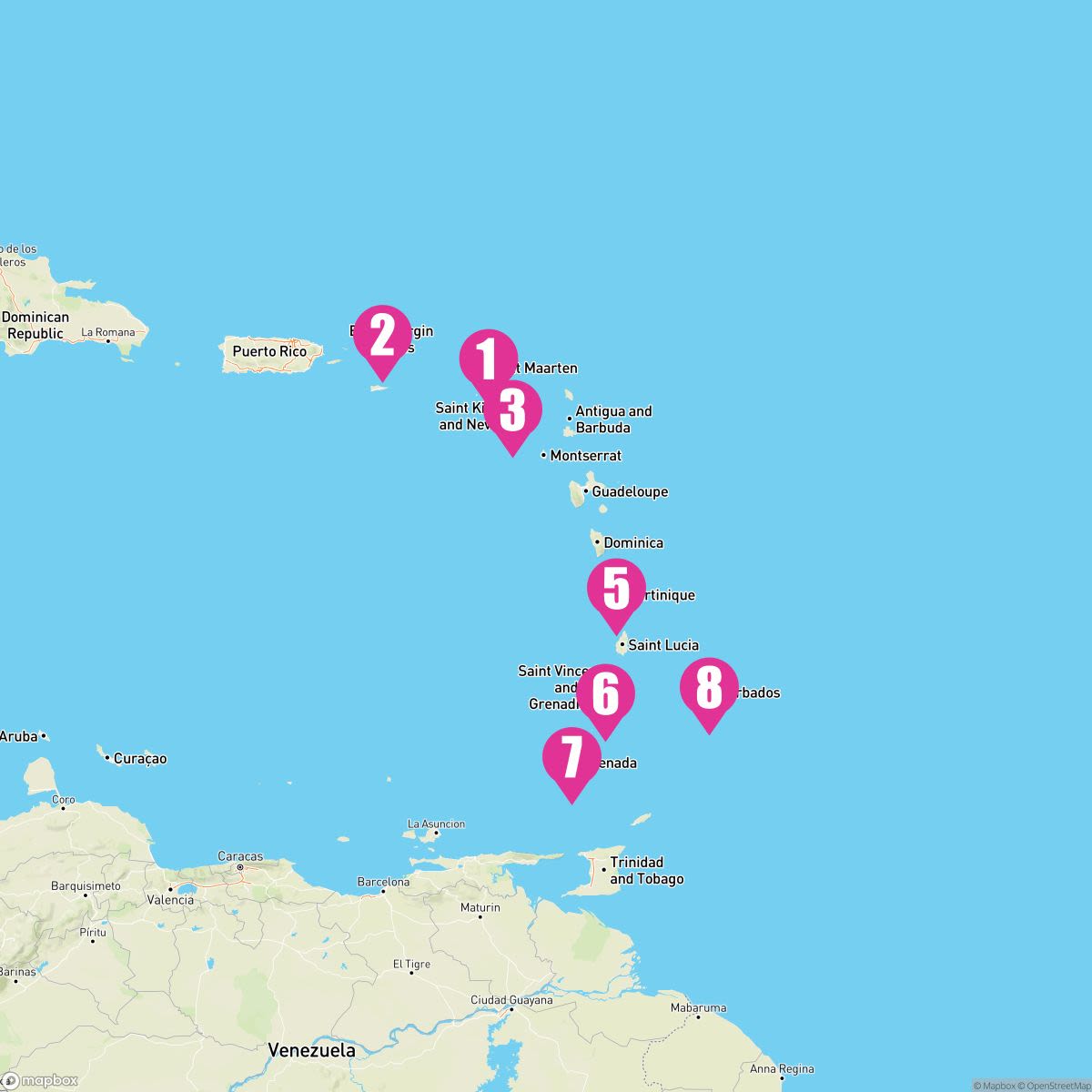 7 Night Yachtsmans Caribbean (Philipsburg To Bridgetown)