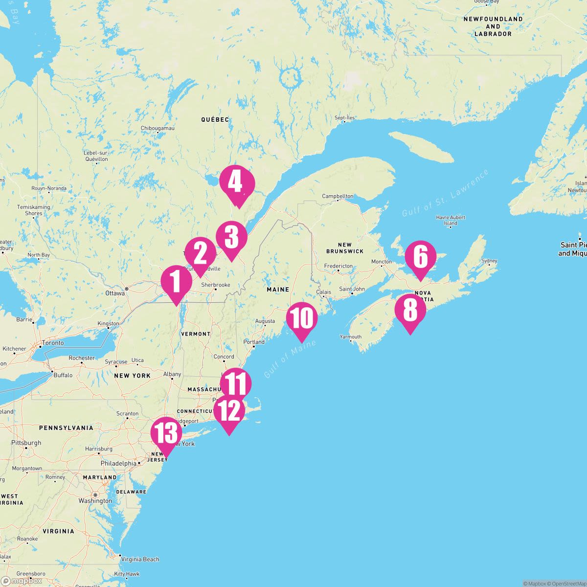 12 Night Canada & New England Fall Foliage (Montreal To New York)