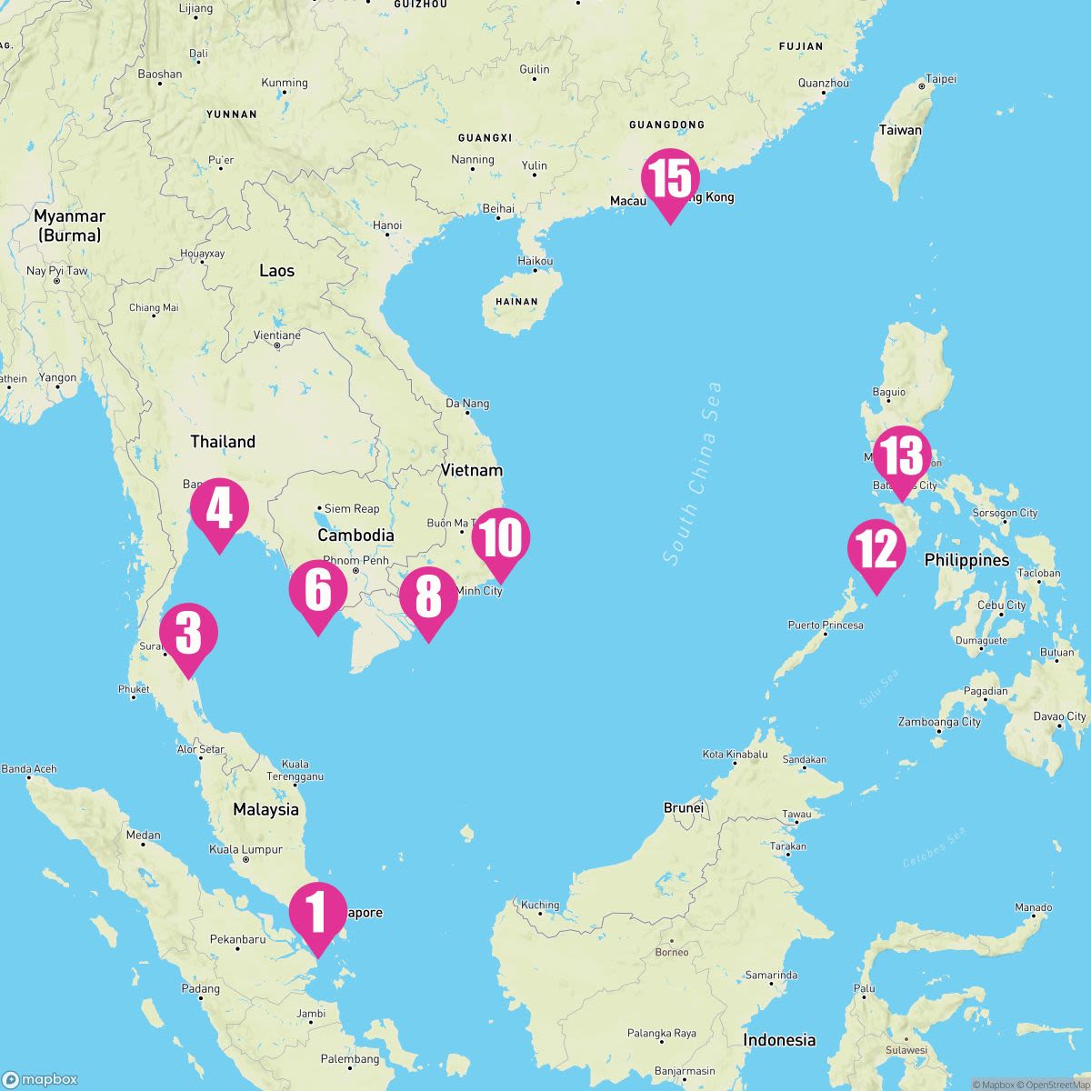 14 Night Culinary Escapades In Asia (Singapore To Hong Kong)