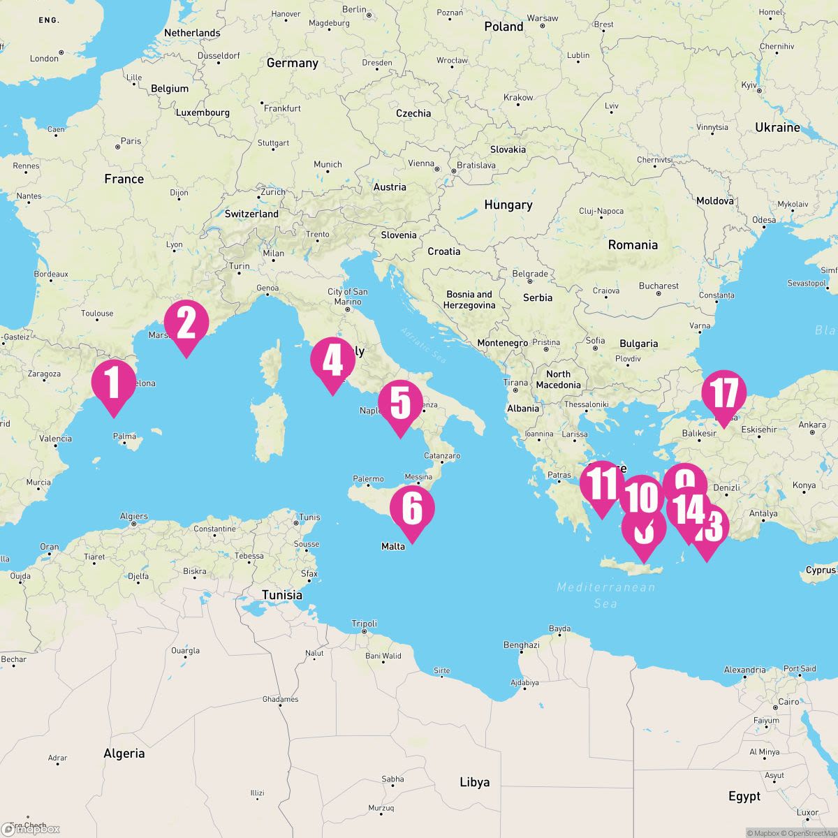 17 Night Treasures Of The Aegean (Monte Carlo To Istanbul)