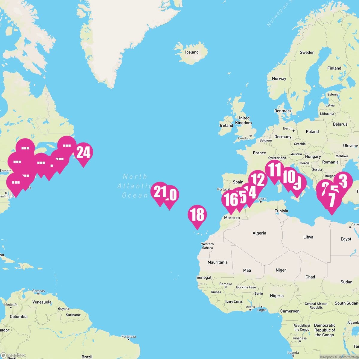 39 Night Historic Sites & New World Flavor (Athens To New York)