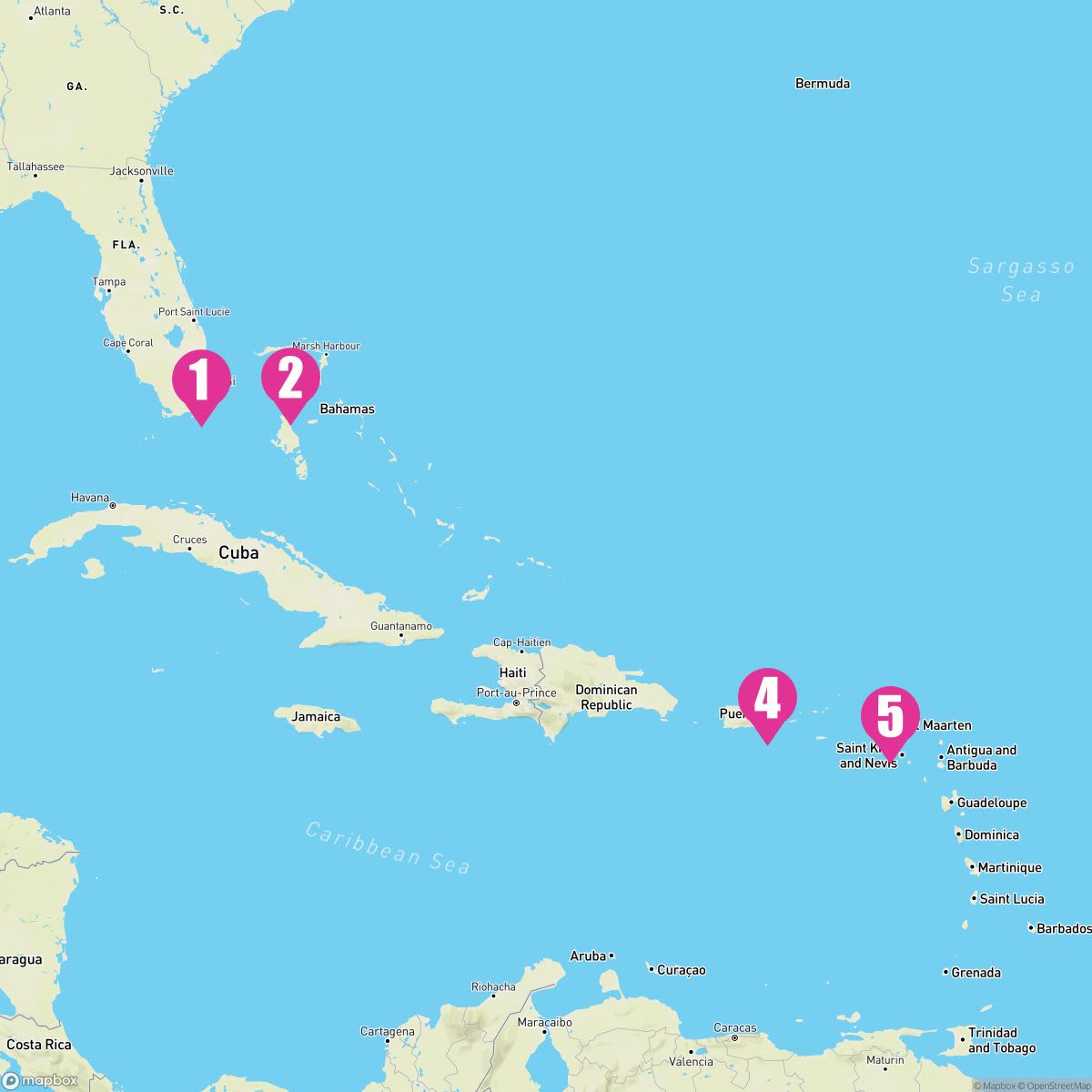7 Night Eastern Caribbean & Perfect Day Holiday (Miami Roundtrip)