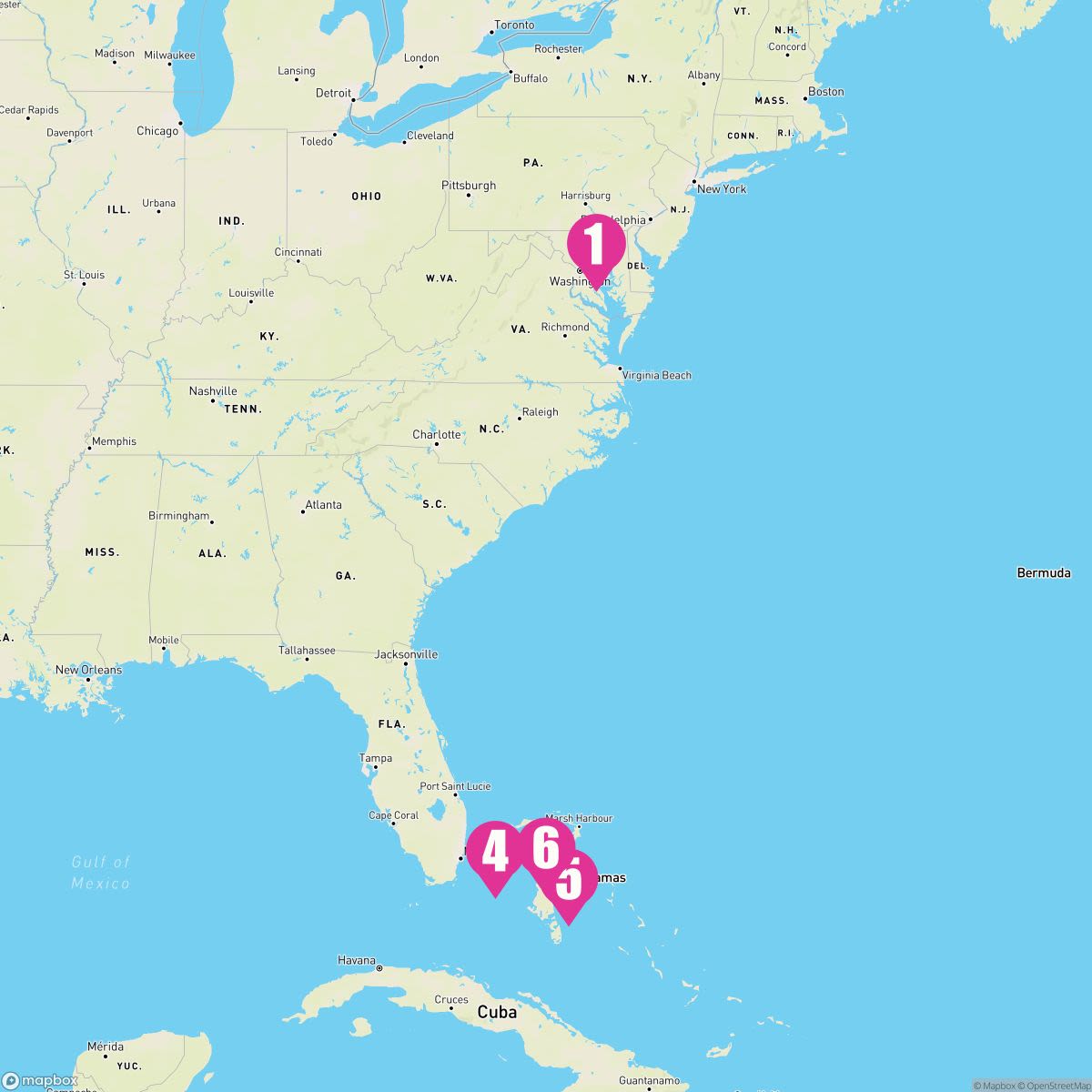 8 Night Bahamas (Baltimore Roundtrip)
