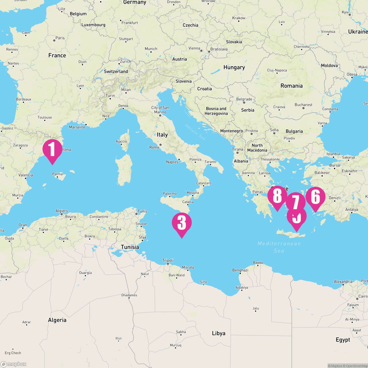 7 Night Greece & Turkey (Barcelona To Athens)