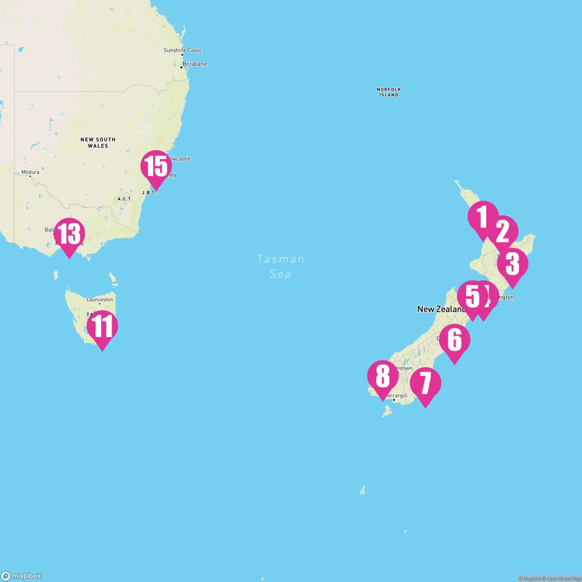 14 Night Australia & New Zealand (Auckland To Sydney)