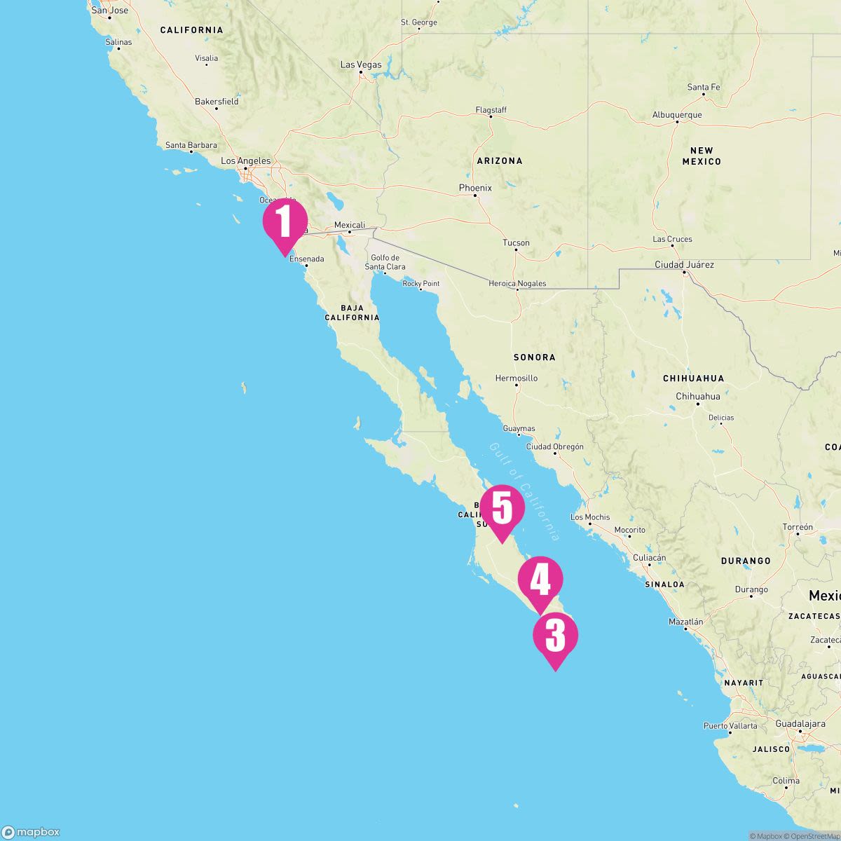 7 Night Baja Peninsula & Sea Of Cortez (San Diego Roundtrip)