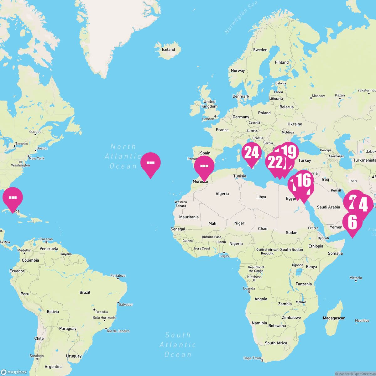 36 Night Grand World Voyage (Mahe To Ft. Lauderdale)