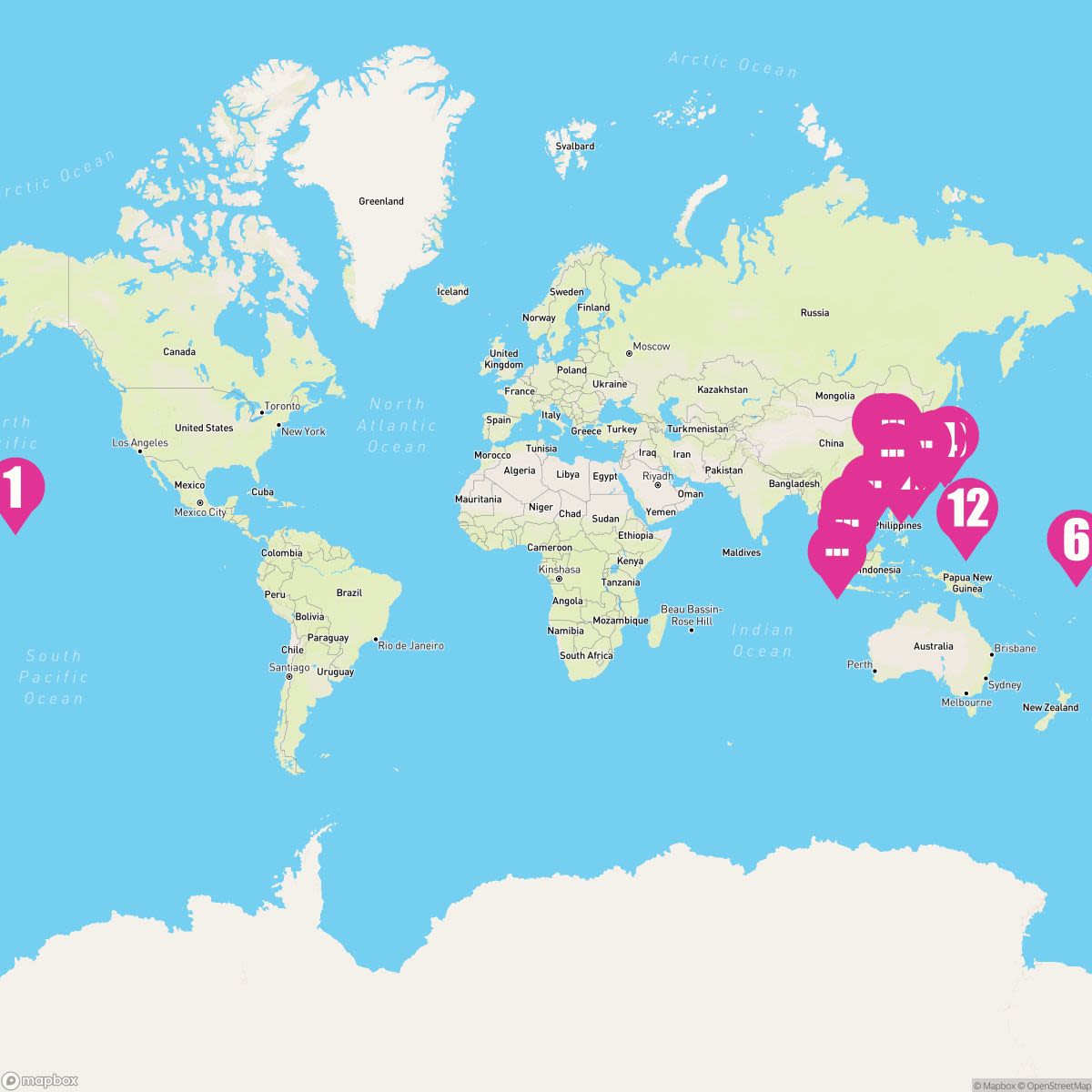 43 Night Grand World Voyage (Honolulu To Singapore)