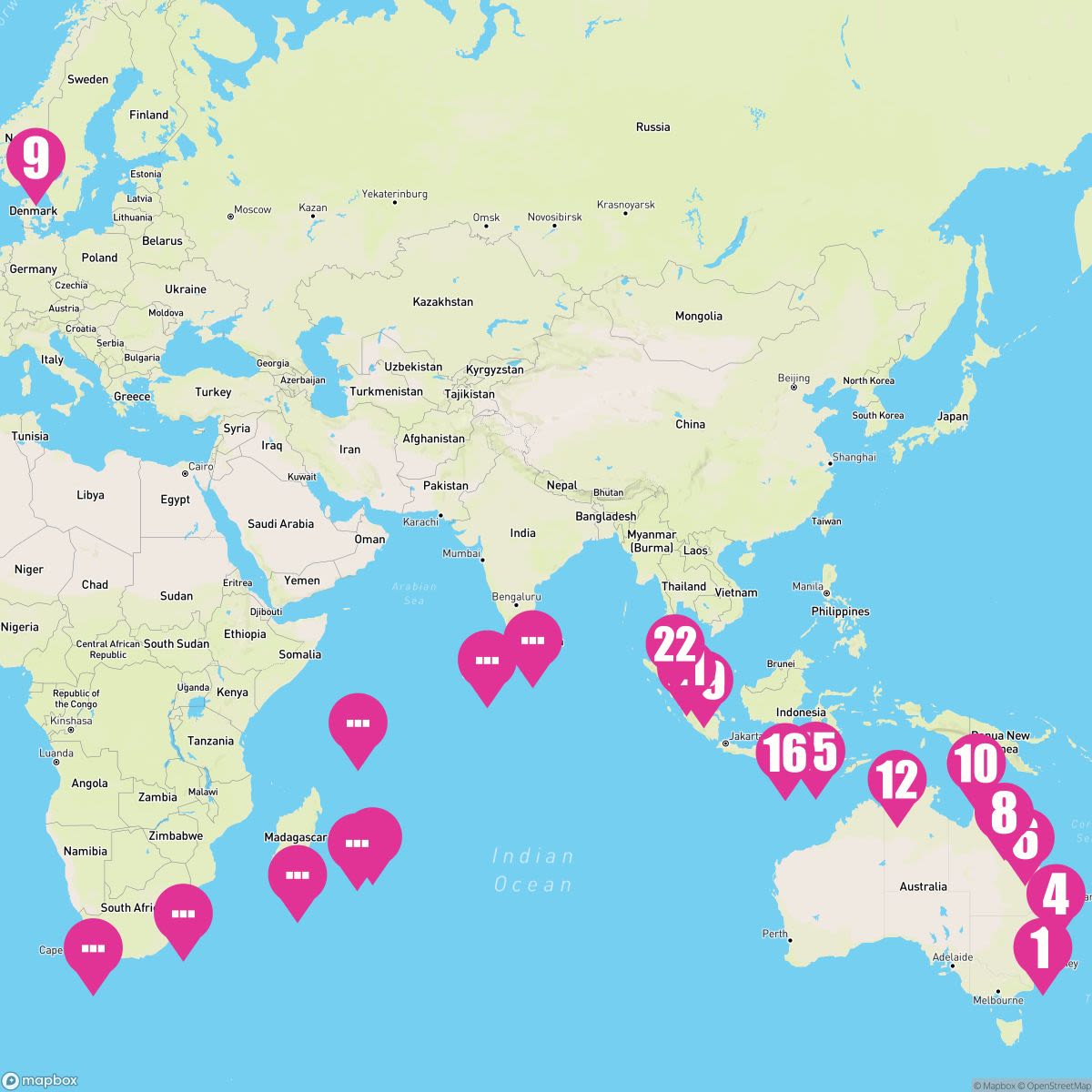 42 Night Grand World Voyage Segment - 2025 (Sydney To Cape Town)