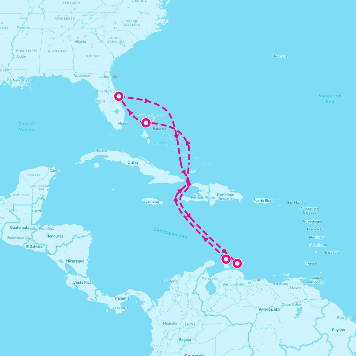 8 Night Southern Caribbean & Perfect Day (Port Canaveral Roundtrip)