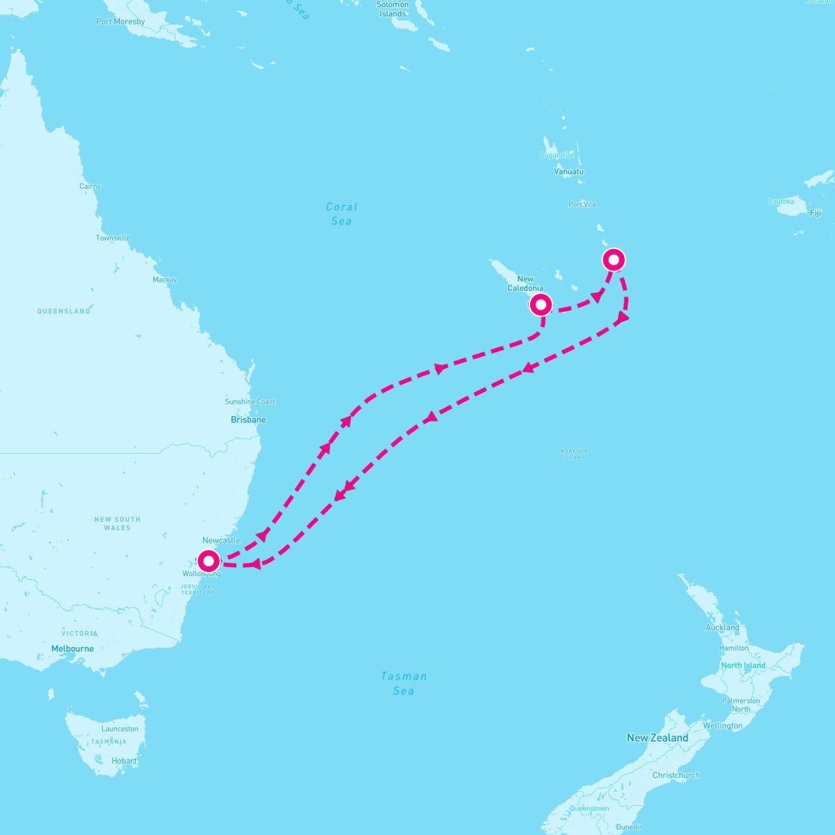 7 Night South Pacific (Sydney Roundtrip)